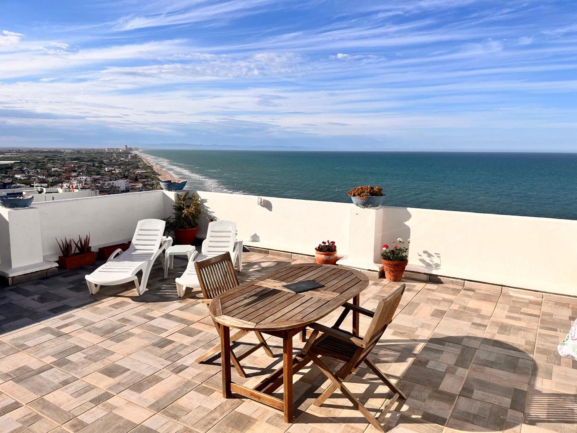 Atico El Faro Cullera Apartman Faro de Cullera Kültér fotó